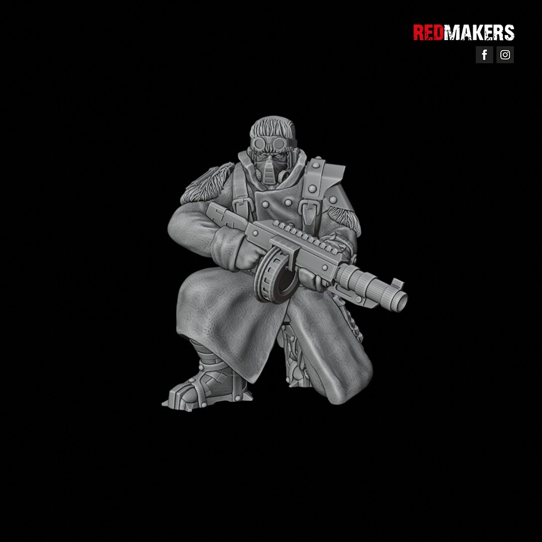 ICE WARRIORS INFANTRY GRENADE LAUNCHER SET (8U)