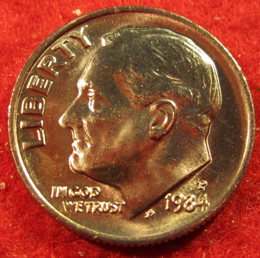 1984 D Roosevelt Clad Dime - Uncirculated