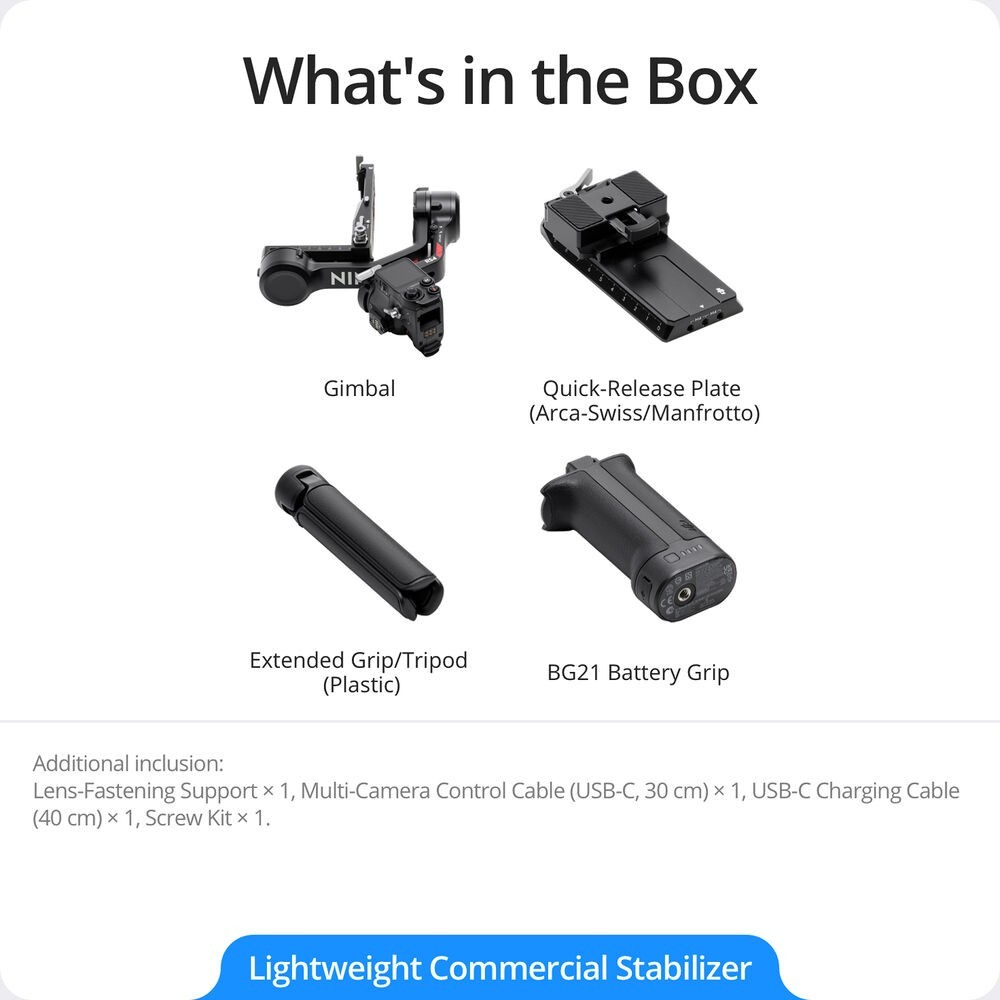 DJI RS4 GIMBAL STABILIZER