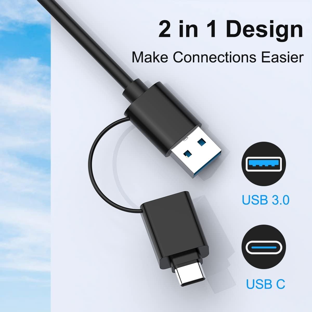 High Speed Portable Multiple Memory 5Gbps 7-in-1 USB 3.0 XD CF MS SD Card Reader