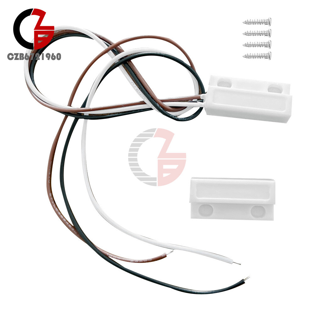 MC-38B Door Window Sensor N/C N/O Switch Magnetic Alarm Normally Opened/Closed