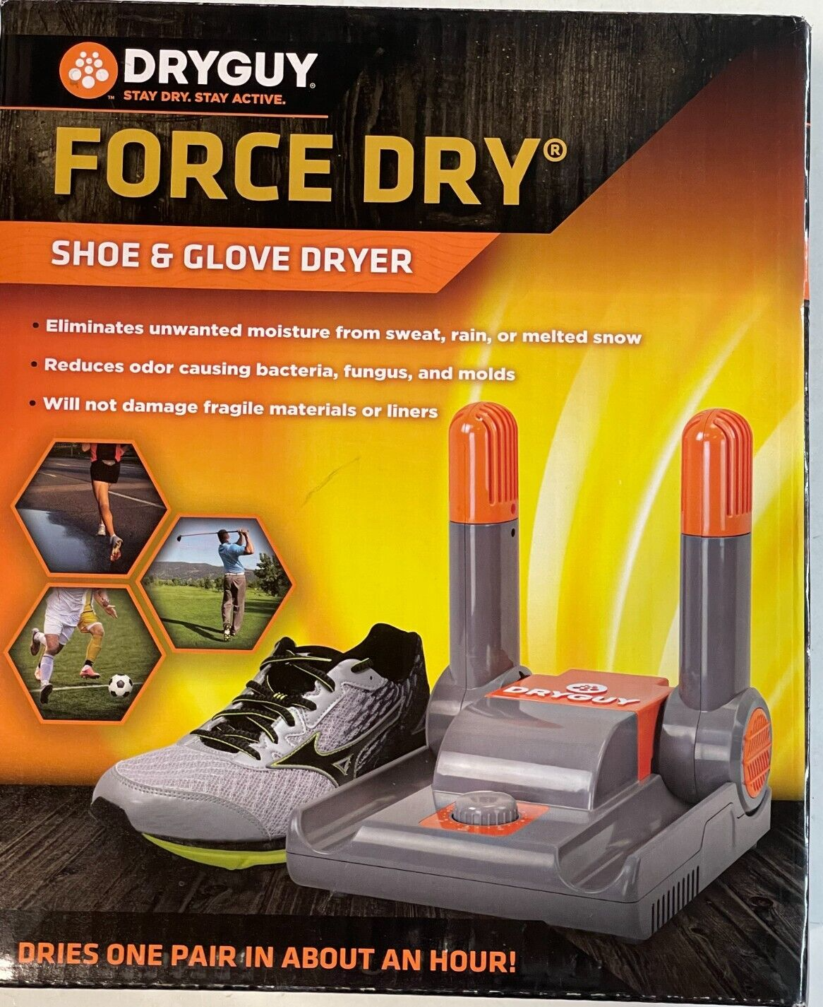 DryGuy Force Dry Shoe and Glove Dryer New
