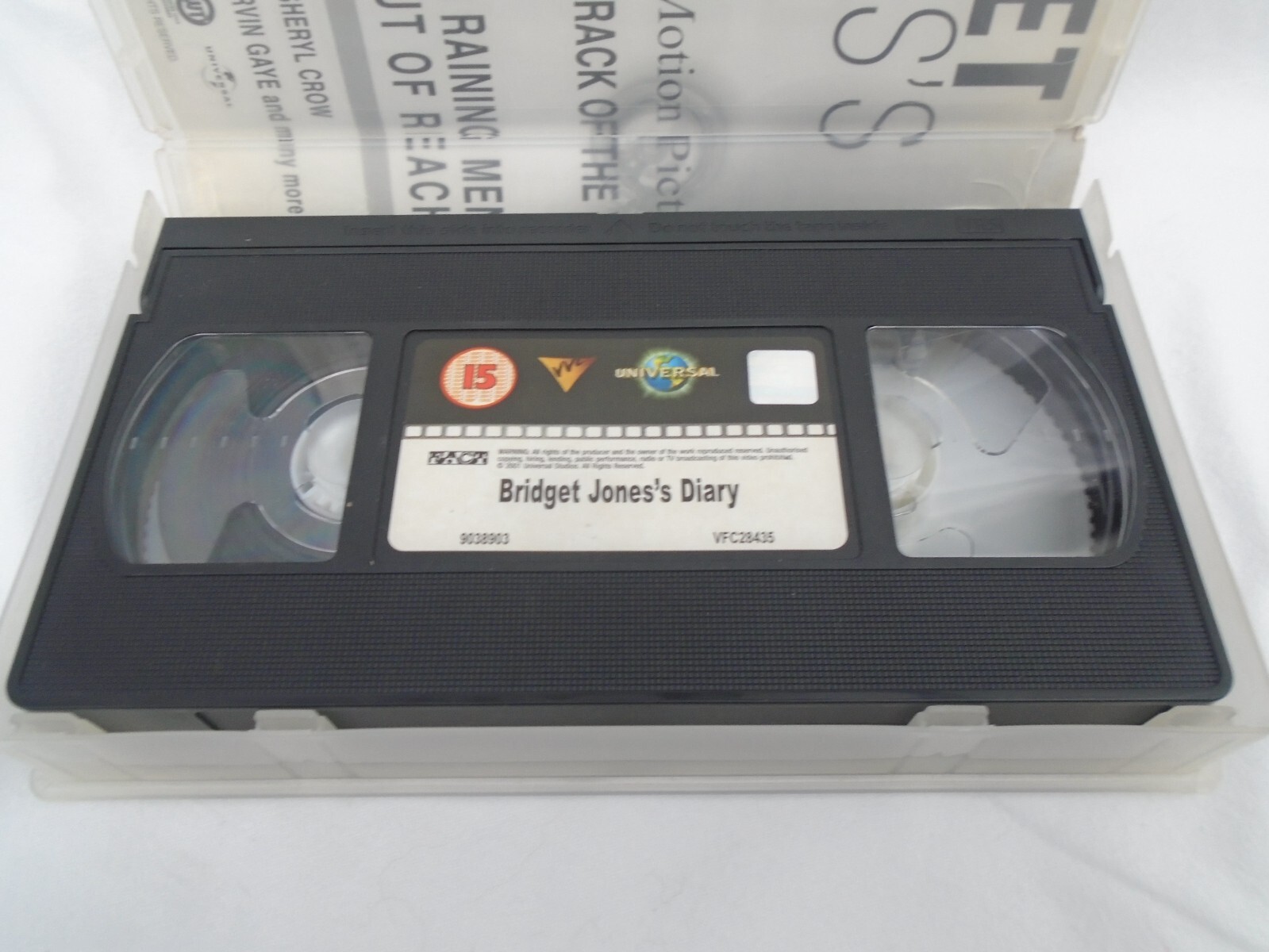 VHS Bridget Jones's Diary Cert 15 2001