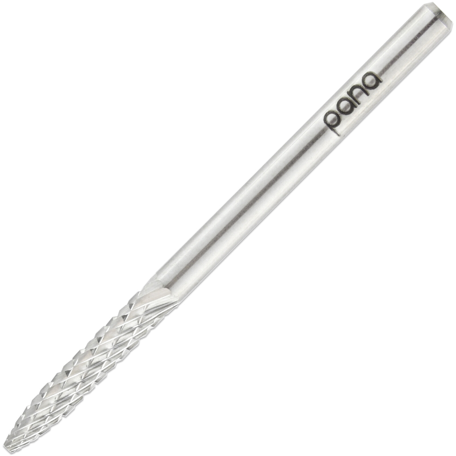 Professional Silver Under Nail Cleaner Safety Nail Carbide Drill Bit Medium Grit