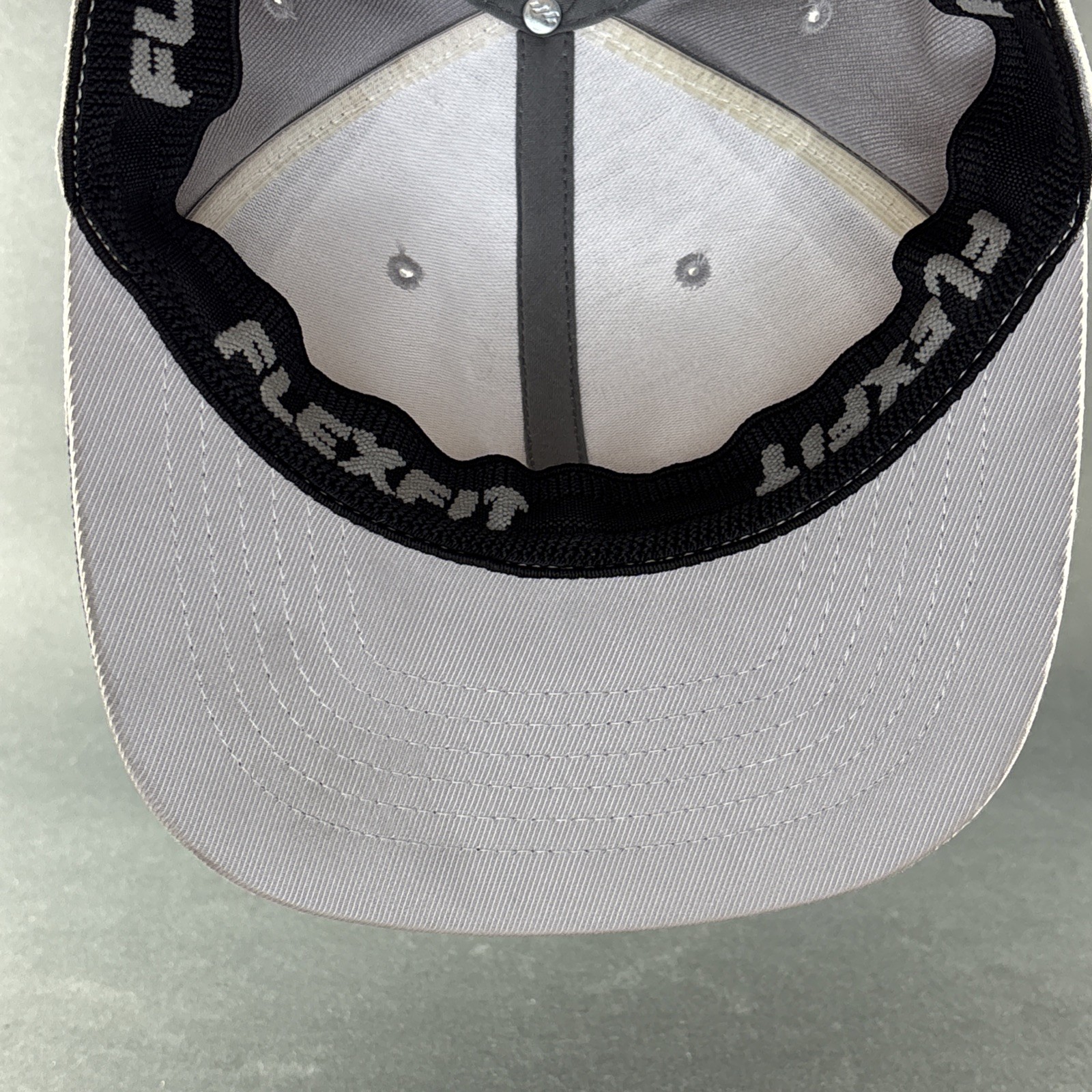 2 Dodge Racing Stripes Black Hat Cap - Hash Rally Stripes - Black and Grey