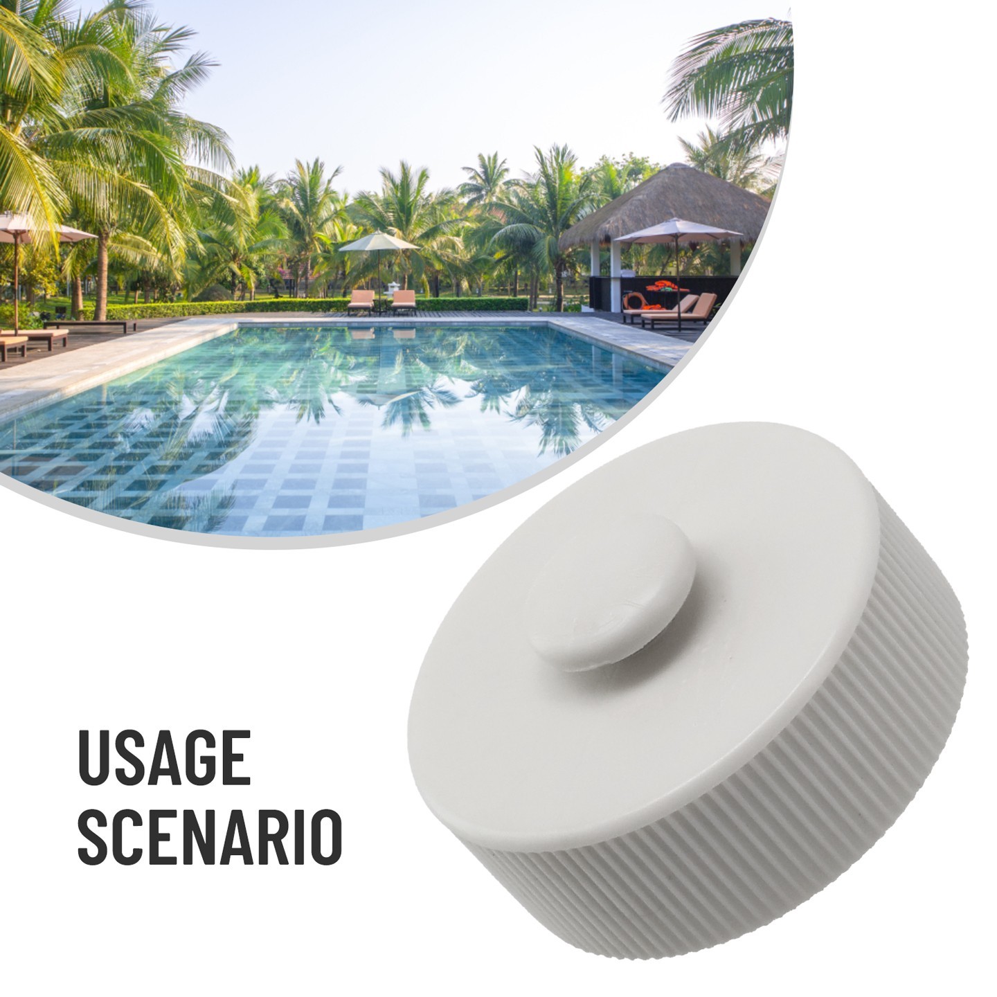 Pool Drain Cap Plastic Pool Drain Cap Replacement Swimming Pool Accessories
