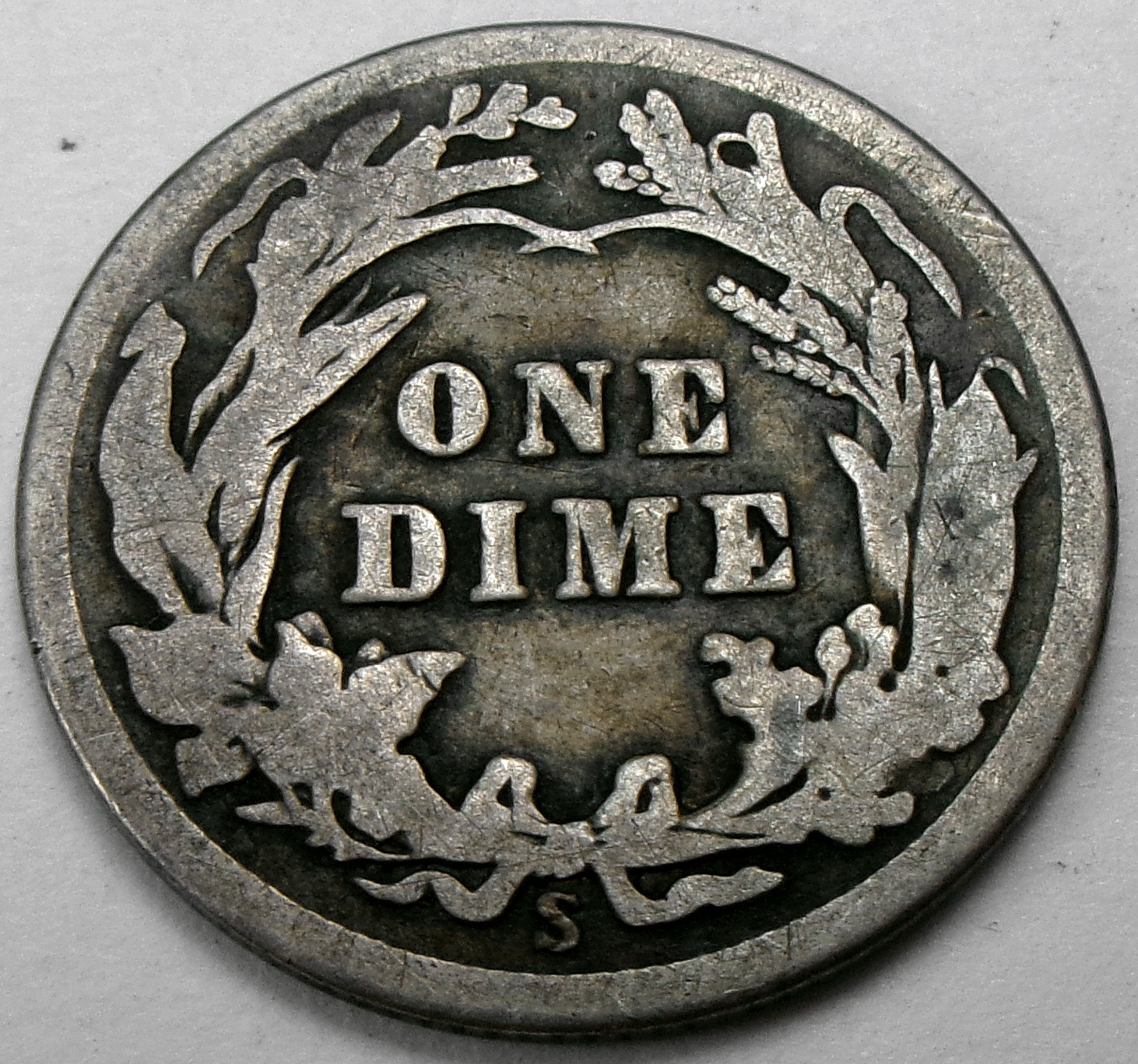 1913-S Barber 10¢ Dime
