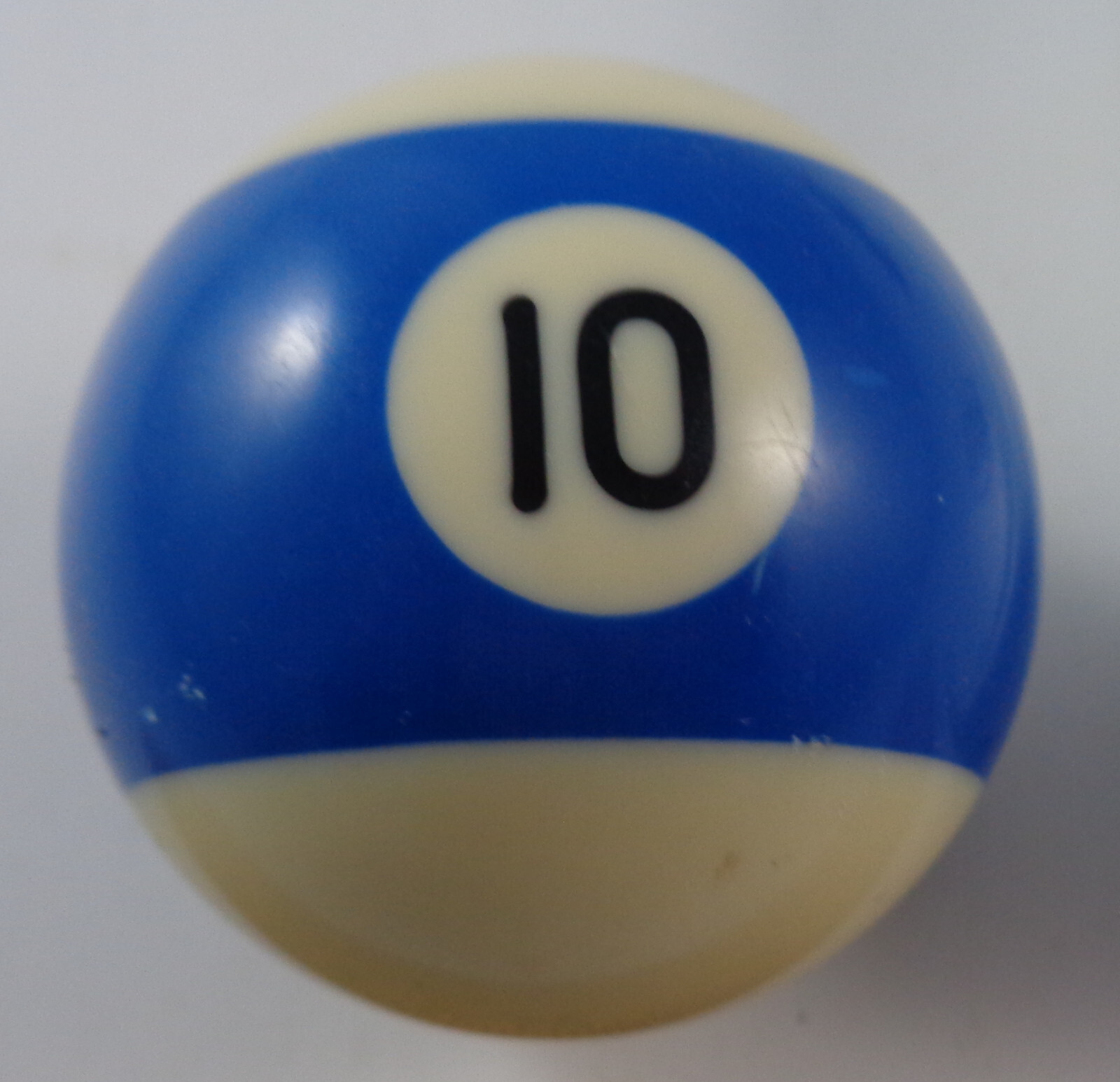 # 10 ball used replacement pool table billiard ball  standard 2.25" size: 2-1/4"