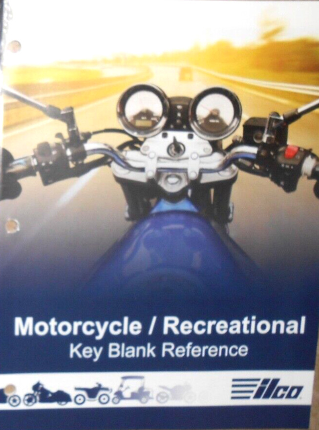 Motorcycle/recreational Key Blank Reference by  ILCO
