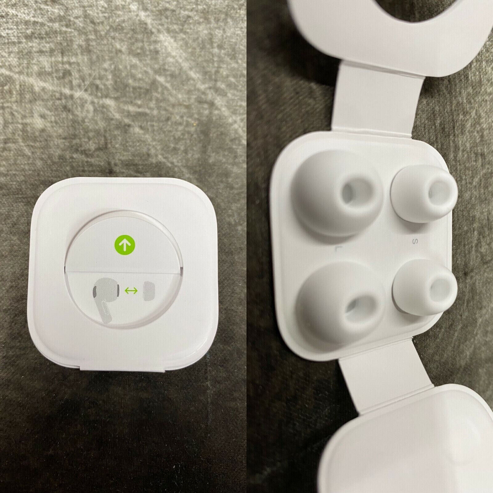 original Apple Airpods Pro Ear Tips Earbuds Replacement (2x Large + 2x Small)