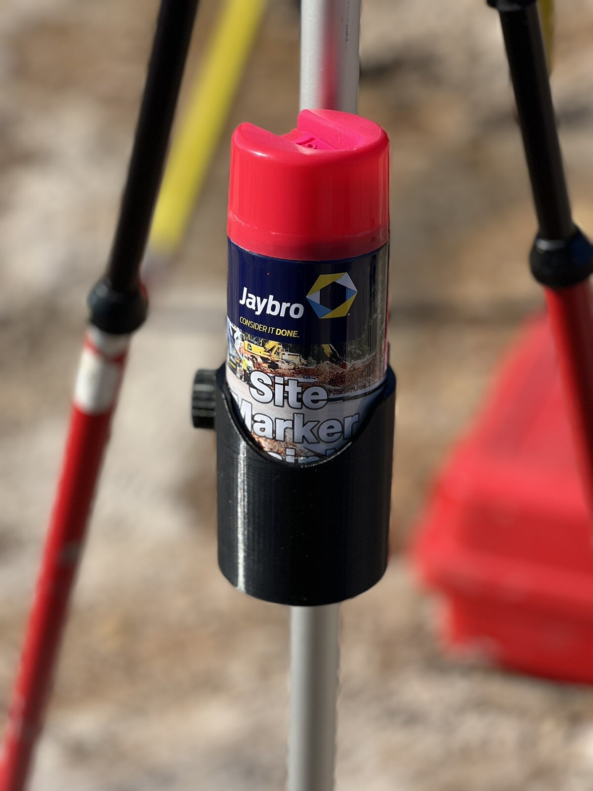 Surveying Spray Paint Holder