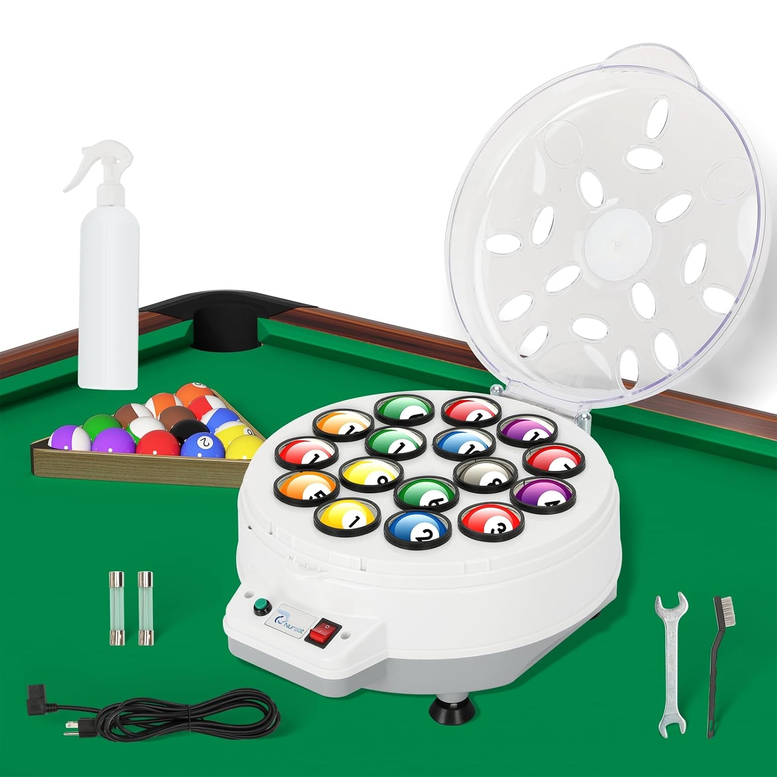 110V Automatic Billiard Ball Cleaner Polisher