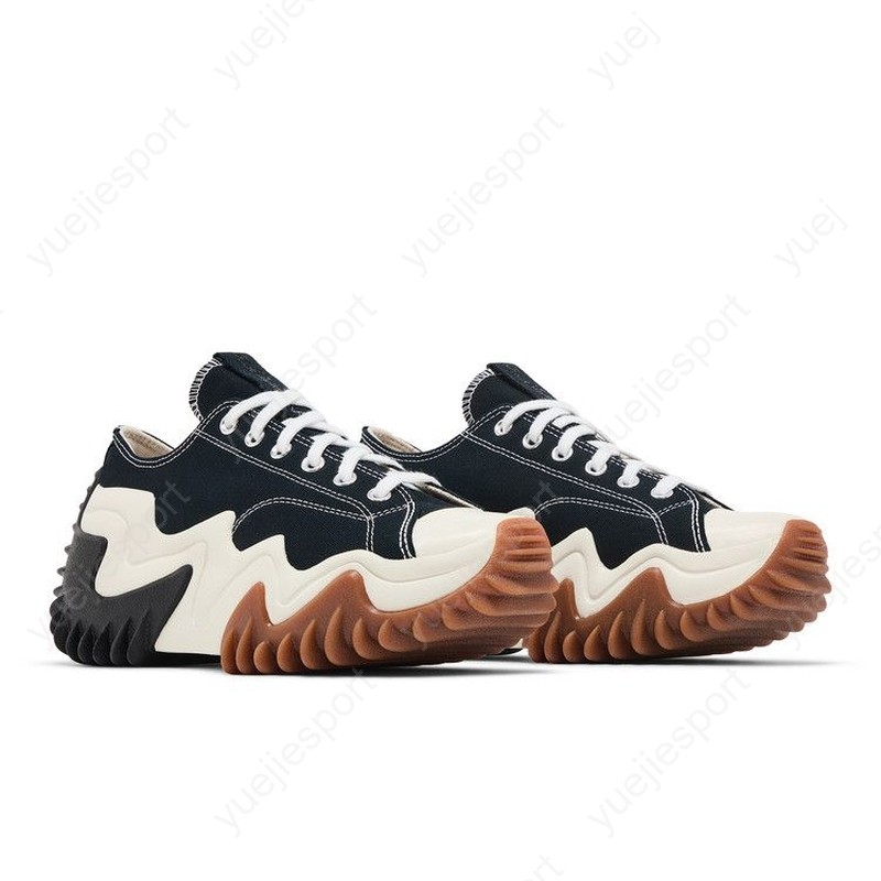 Converse Run Star Motion Platform Low Black Egret 172895C
