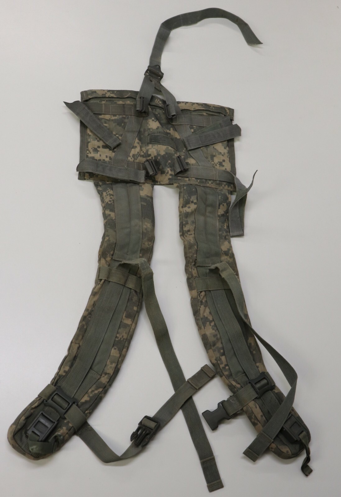 Molle II Rucksack Enhanced Shoulder Straps ACU NSN 8465-01-524-7240