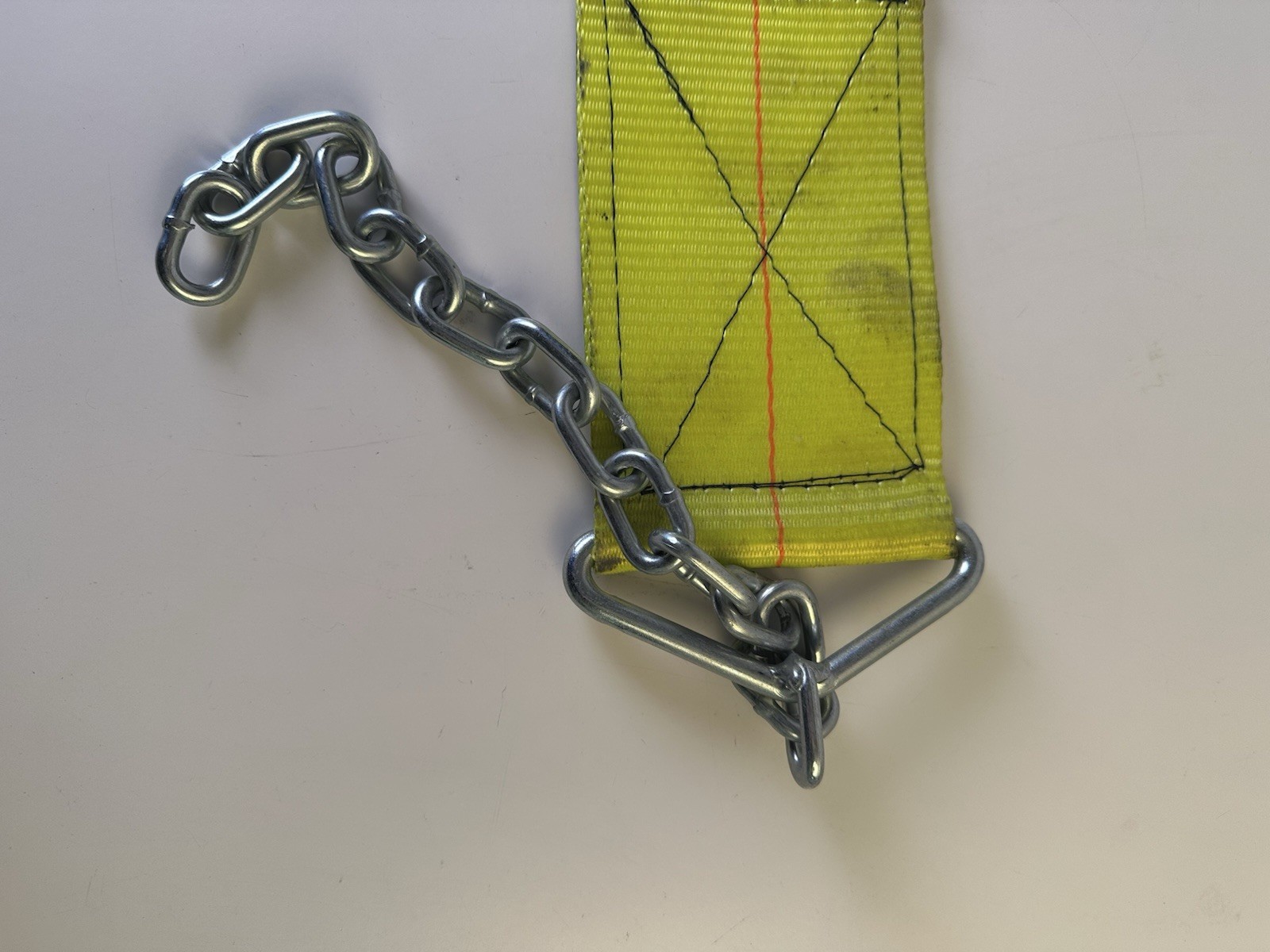 Stren-Flex 4" Heavy Duty Winch Strap with Chain Anchor Extension