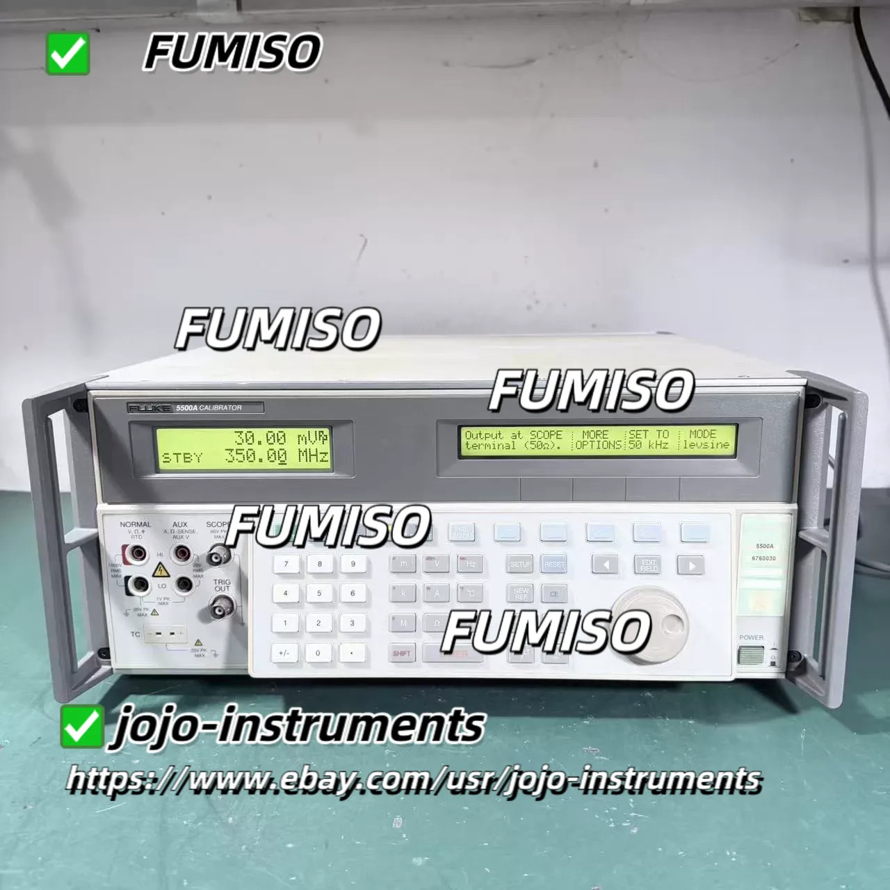 Fluke 5500A Multi-Function Calibrator/-good test*jo