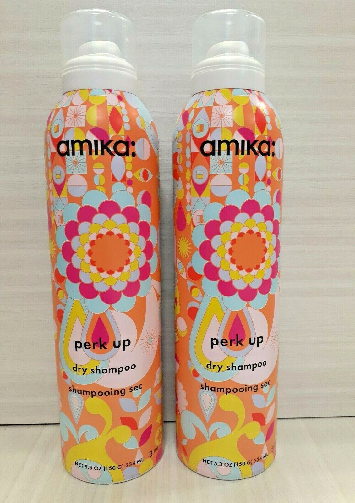 2X Amika Perk Up Dry Shampoo - 5.3 oz (2 PACK) - SAME DAY FREE SHIPPING!