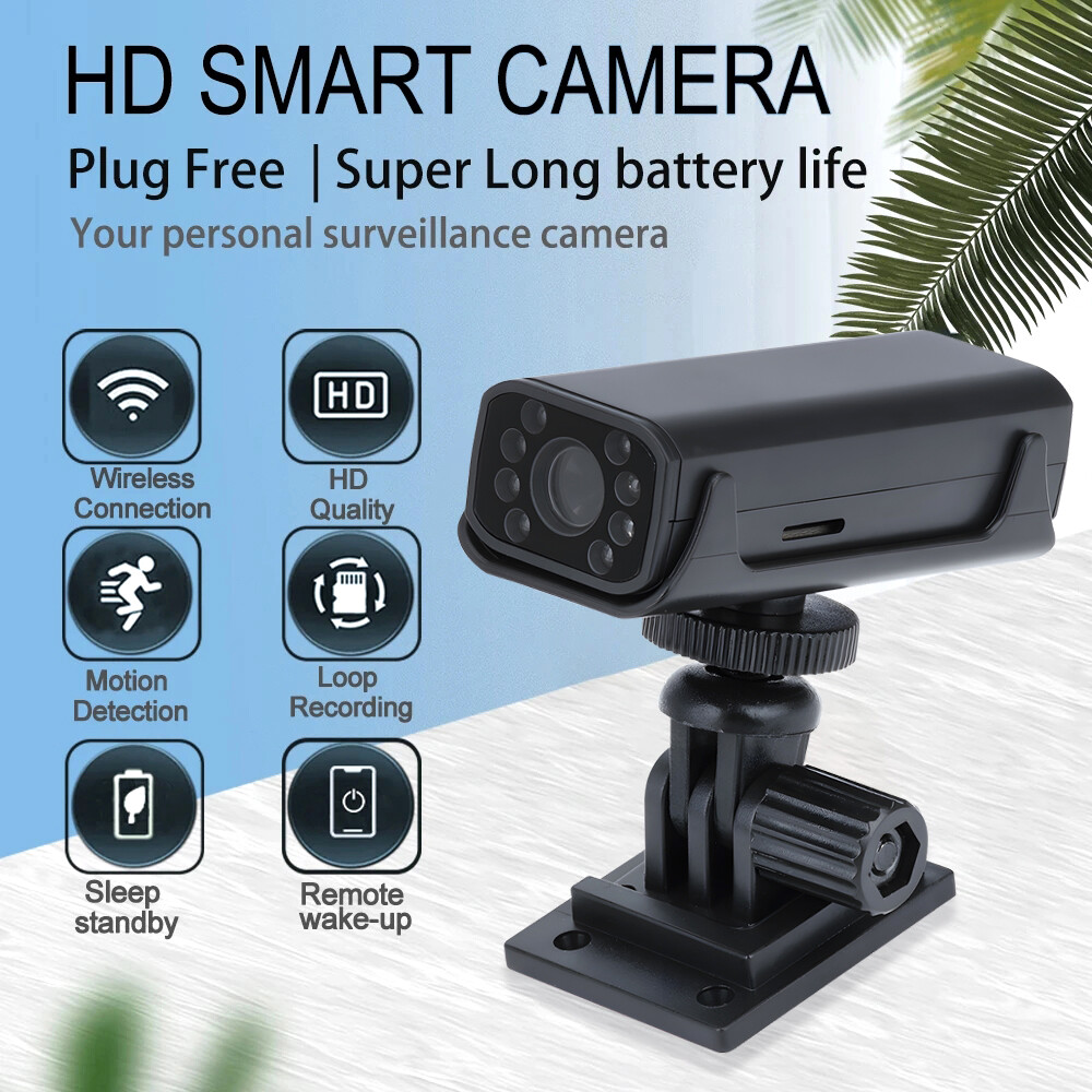 Wireless WIFI Mini Camera 1080P HD Home Security Cam Indoor Camcorder Webcam CN