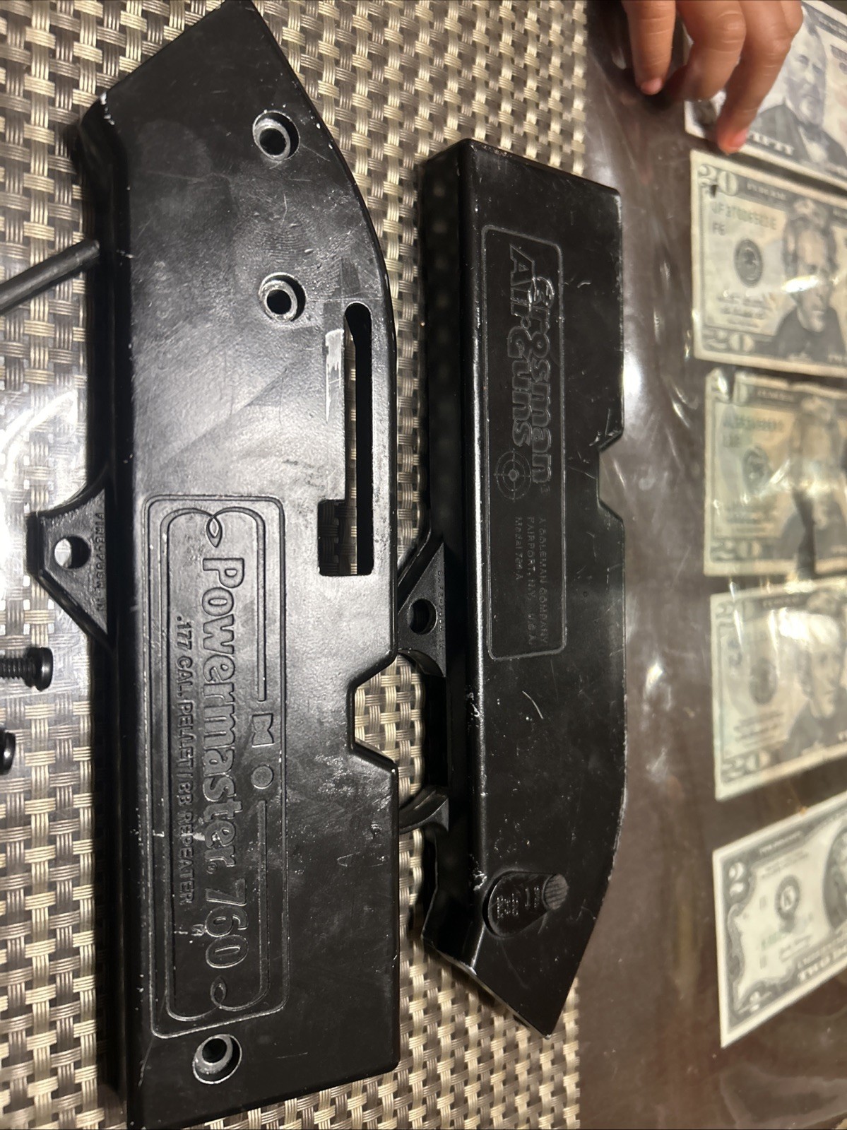 Crosman 760 BB Rifle Gun Receiver Shell Parts Lot