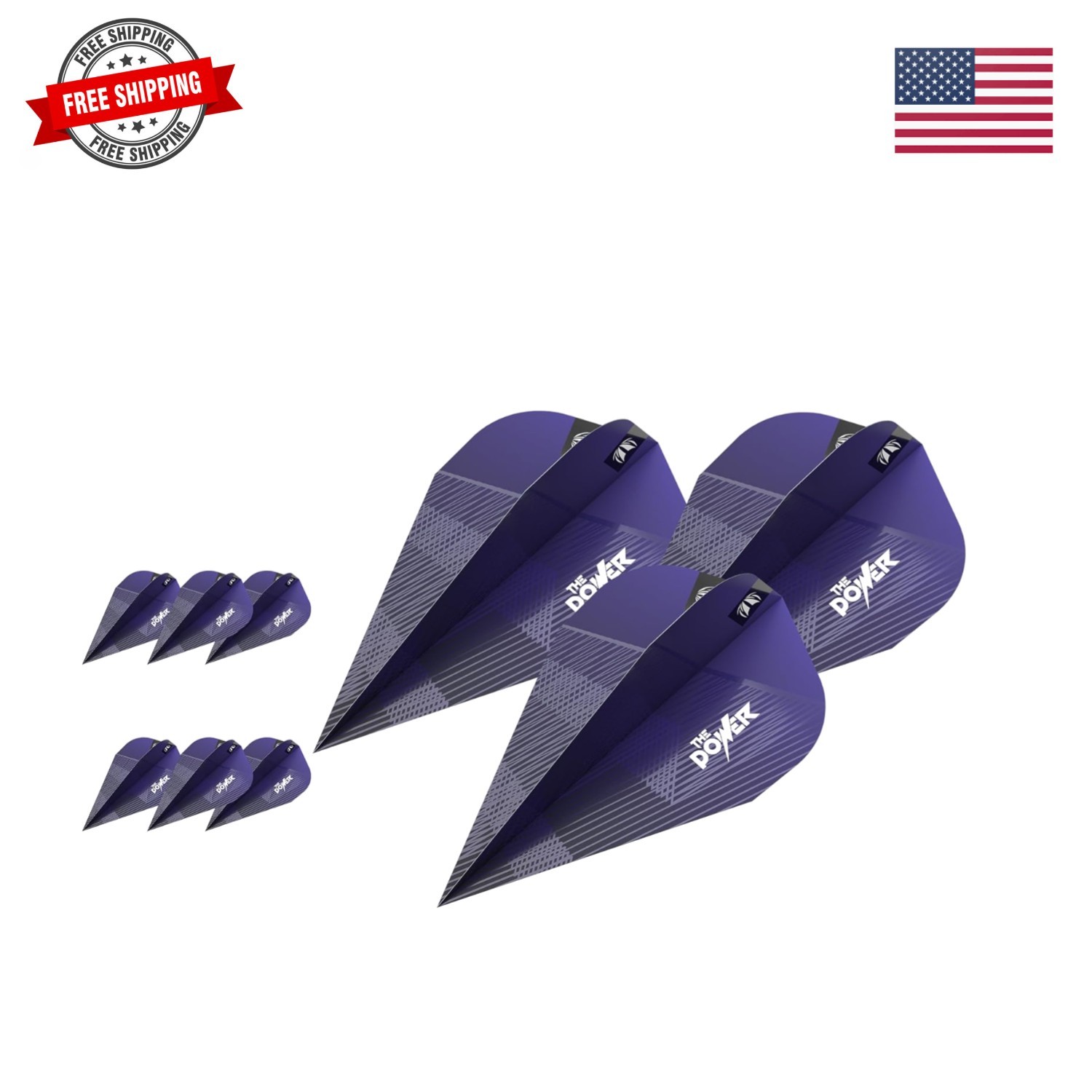 Phil Taylor G10 Vapor Pro Ultra Dart Flights - 3 Set Pack 9 in Total