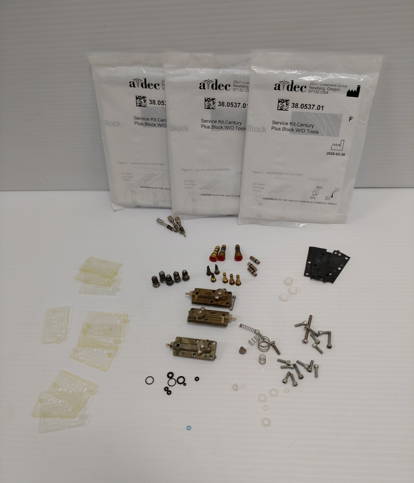 A-dec Century Plus Control Block Service Kit Lot