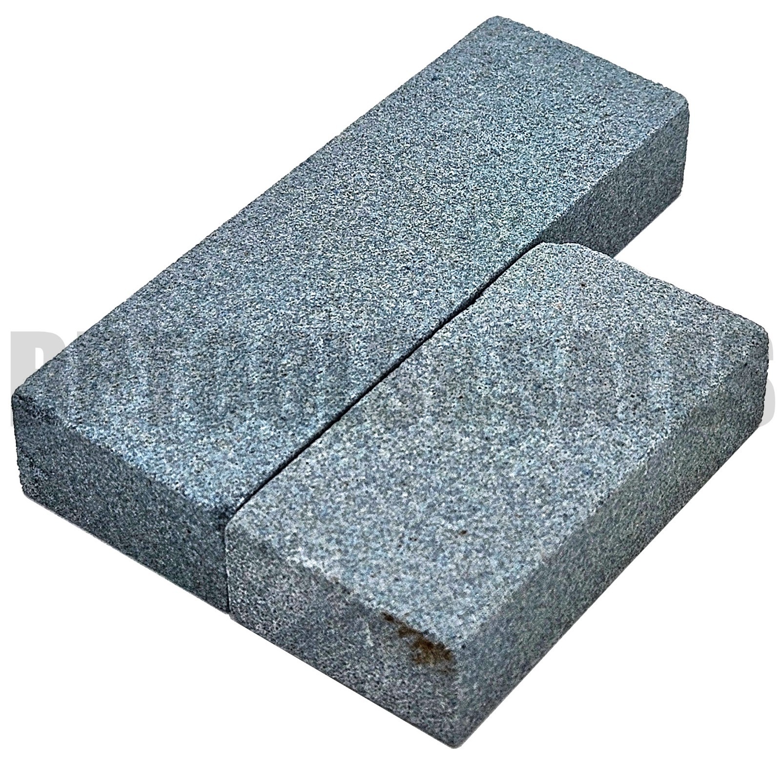 2pc Sharpening Stone Set Aluminum Oxide Hone Knife Blade Tool Sharpener