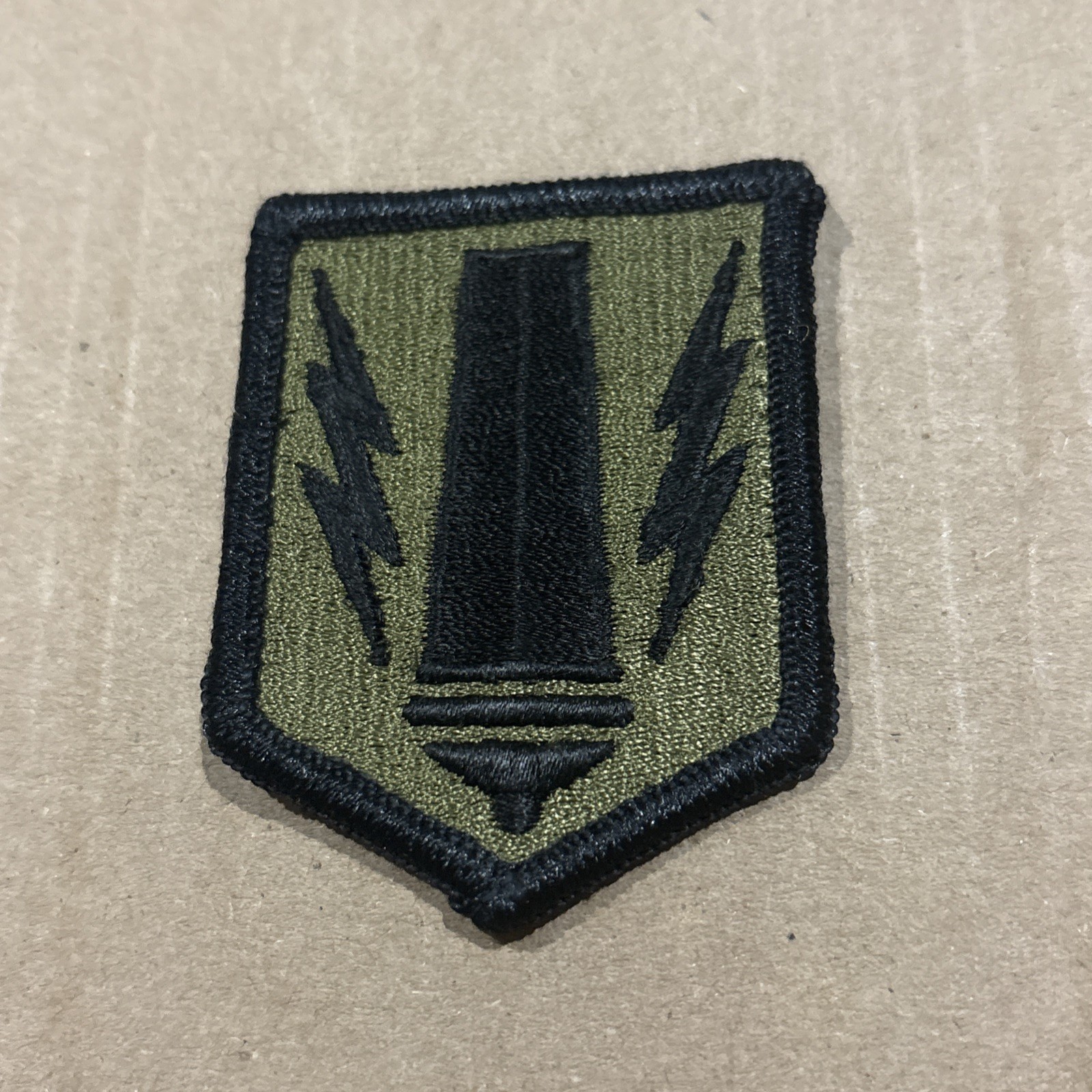 US Army 41st Field Artillery Brigade Subdued BDU Patch