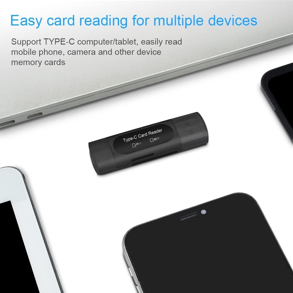 Card Reader USB 3.0 Type C Micro SD TF OTG Smart Memory Adapter Laptop Computer