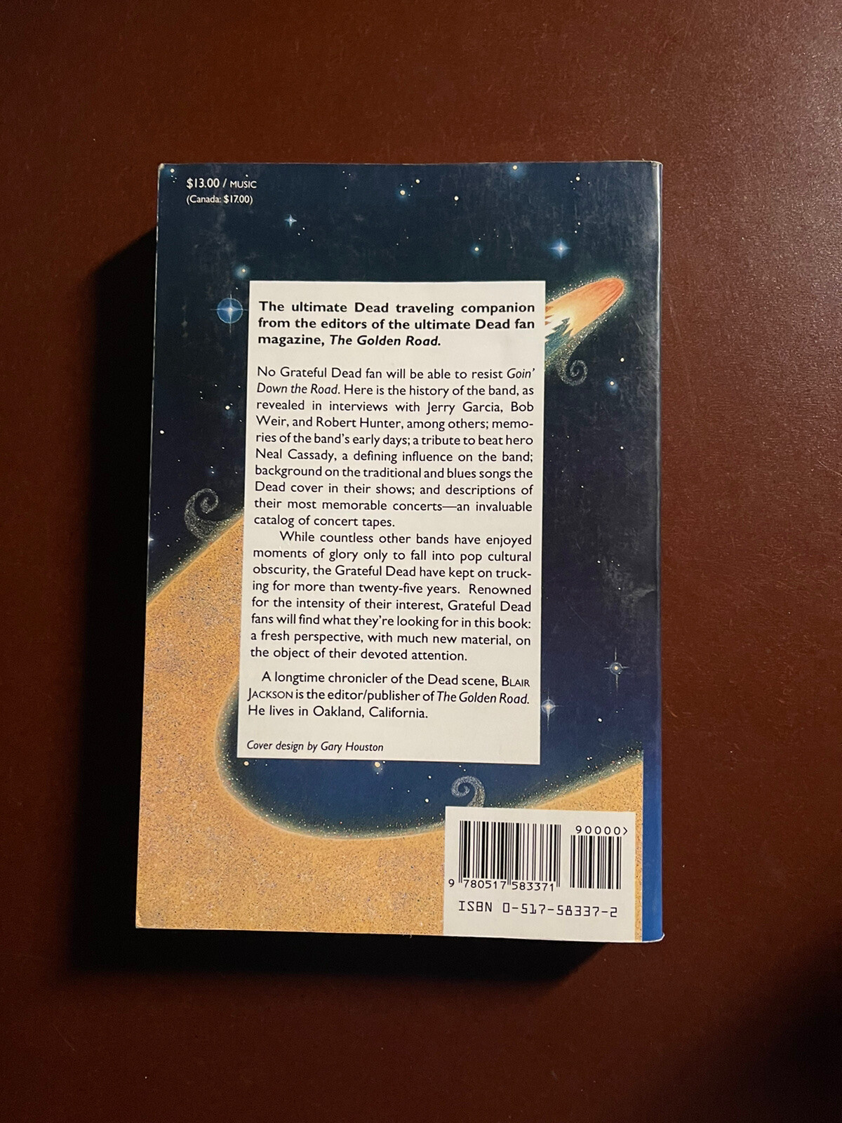 RARE GOING DOWN THE ROAD GRATEFUL DEAD BOOK