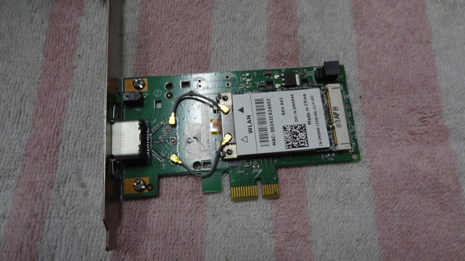 Dell WL-050 WLAN CN-0TK208 Wireless Card