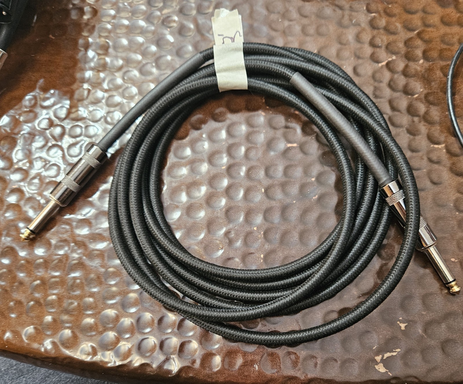 Black Woven Instrument Cable 10ft
