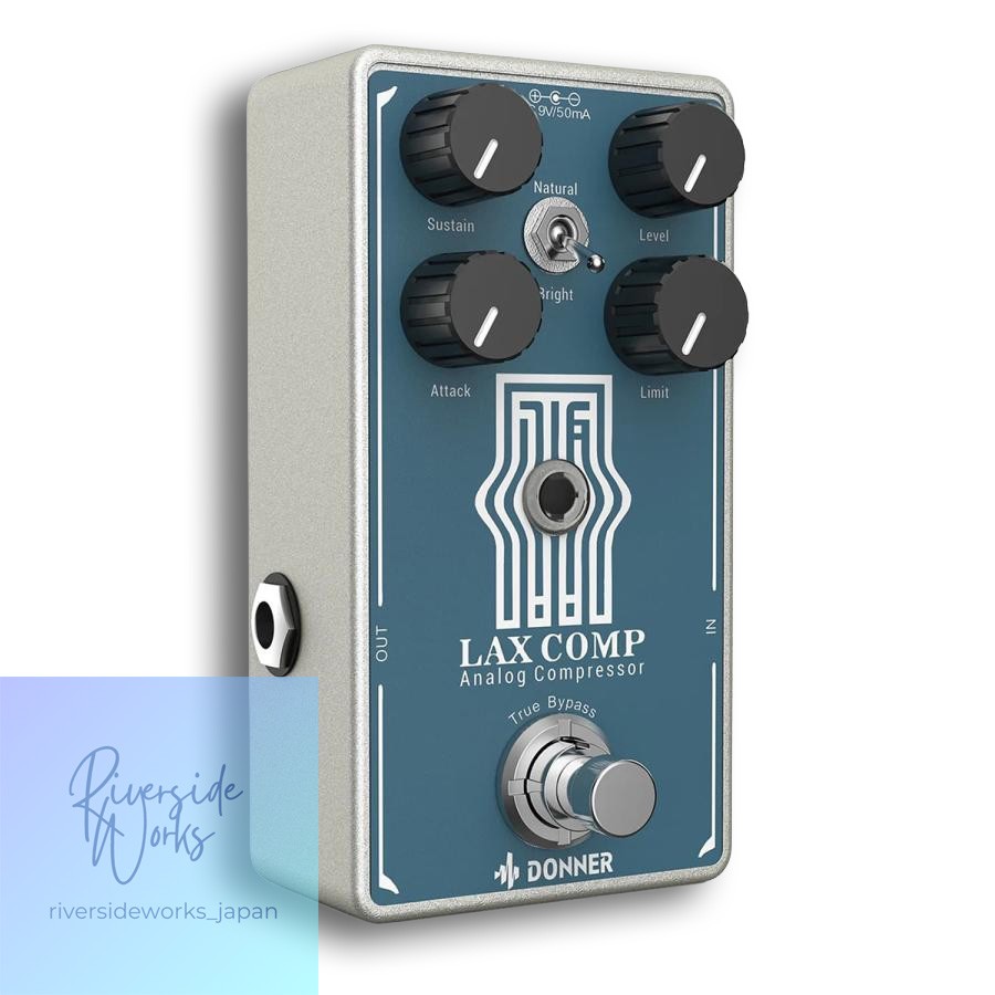 Donner LAX COMP Guitar Compressor Pedal for Musicians