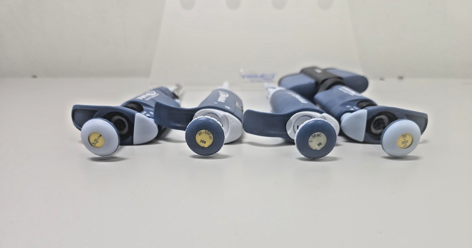 VWR Ergonomic High Performance Pipettes with Stand