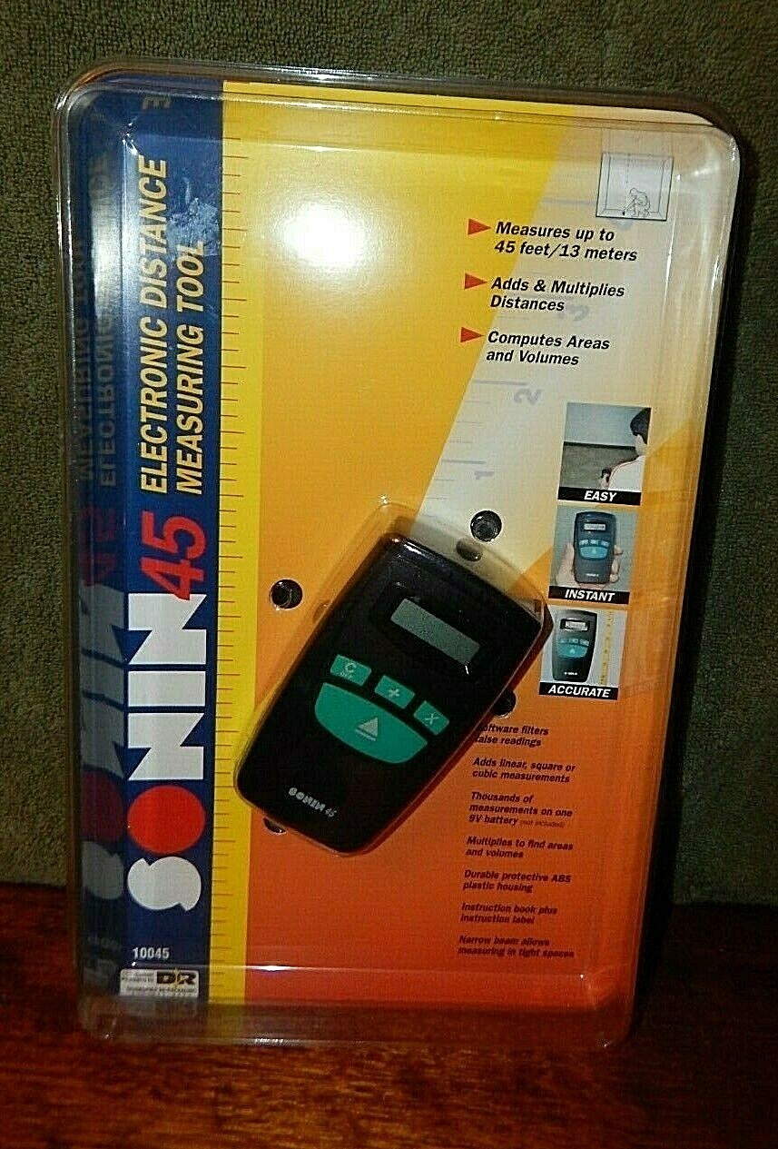 Sonin 45 Electronic Distance Measuring Tool. BRAND NEW, SEALED UNOPENED.