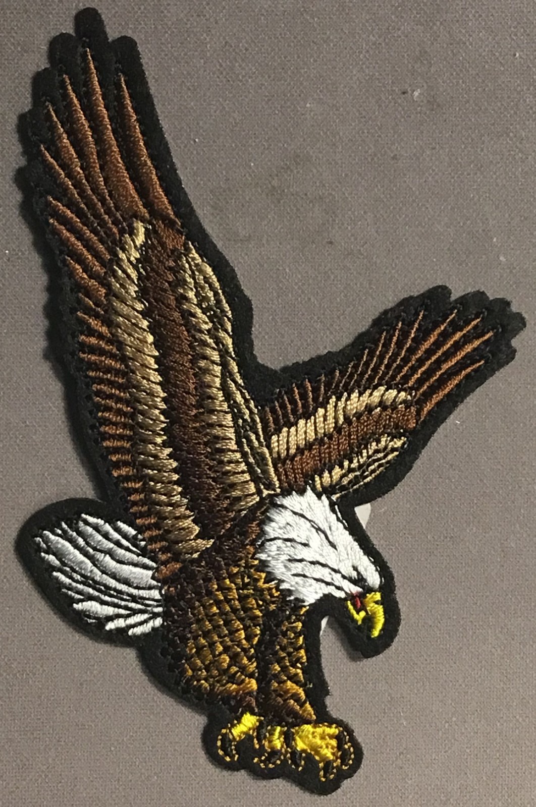 Eagle coming down from above patch