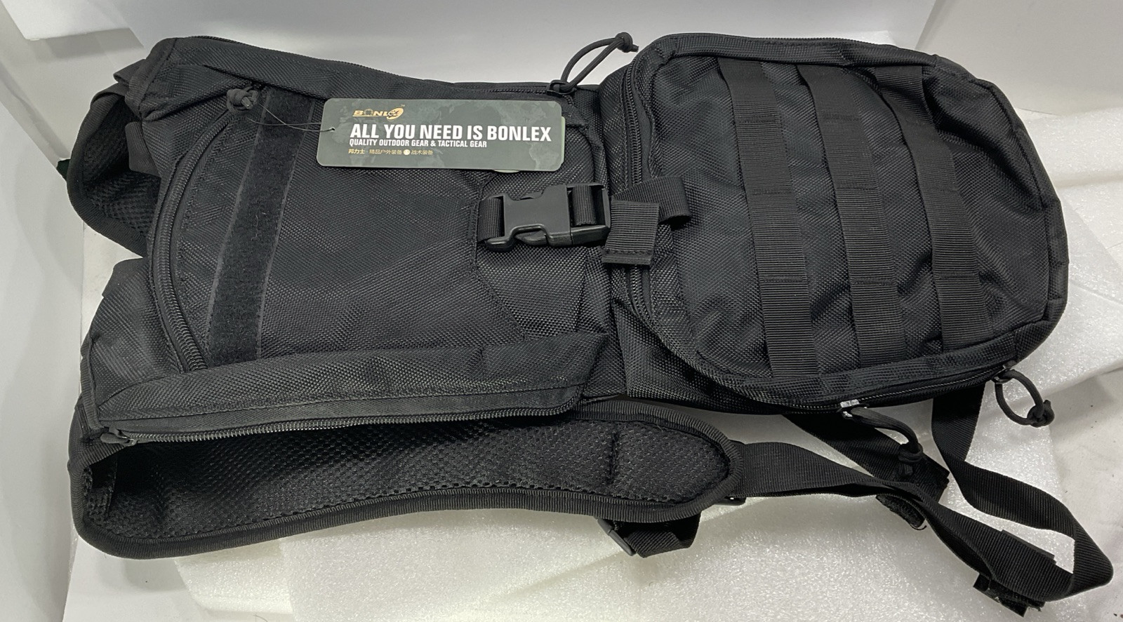Bonlex Tactical Hydration Pack Backpack New Water Bladder with Molle