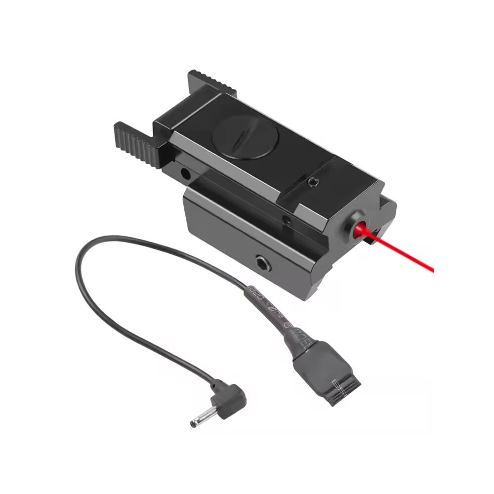 Tactical Mini Red Dot Laser Sight Scope with 1"/30mm Scope Ring Picatinny Mount