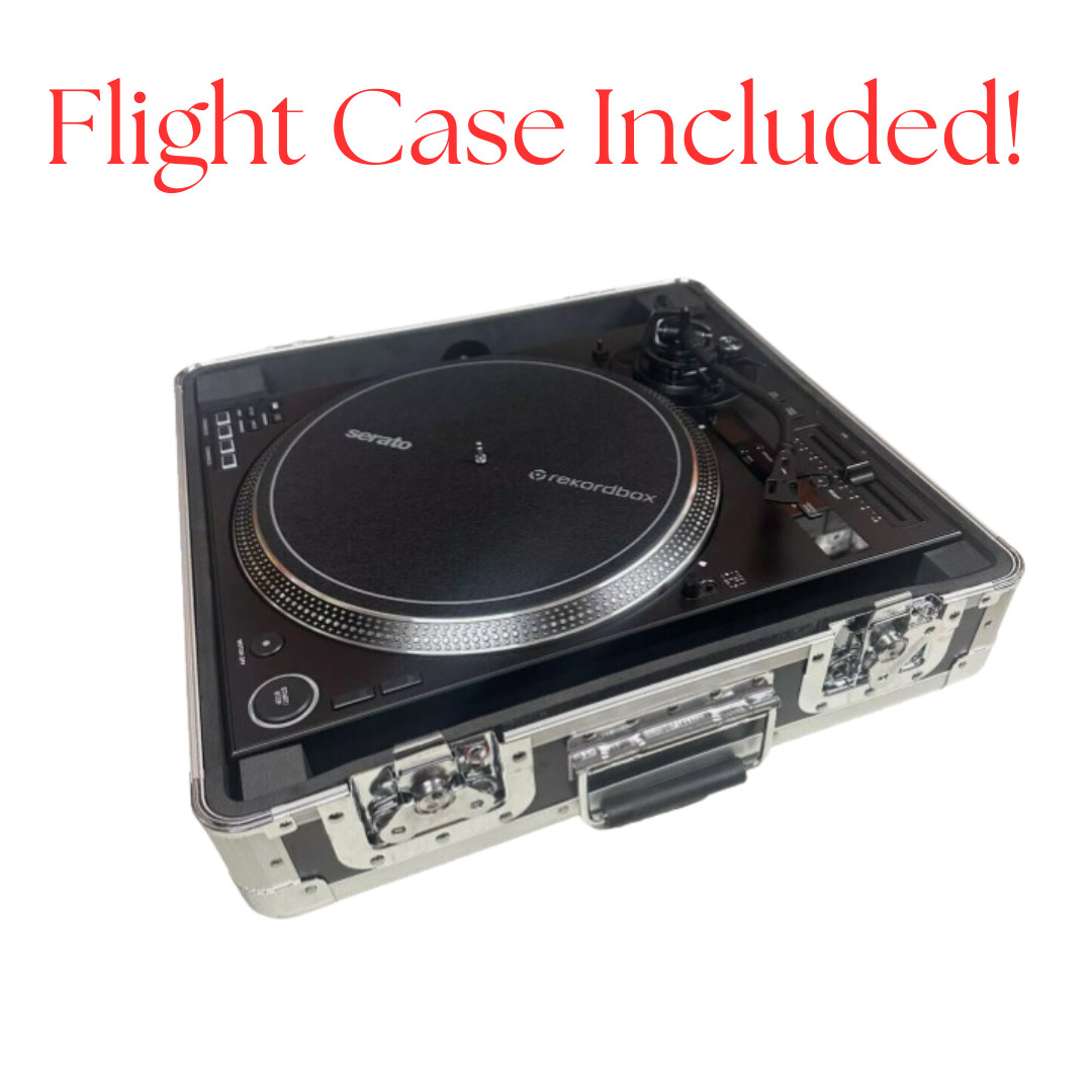Pioneer DJ PLX-CRSS12 Professional Direct-Drive Turntable with Euro Flight Case