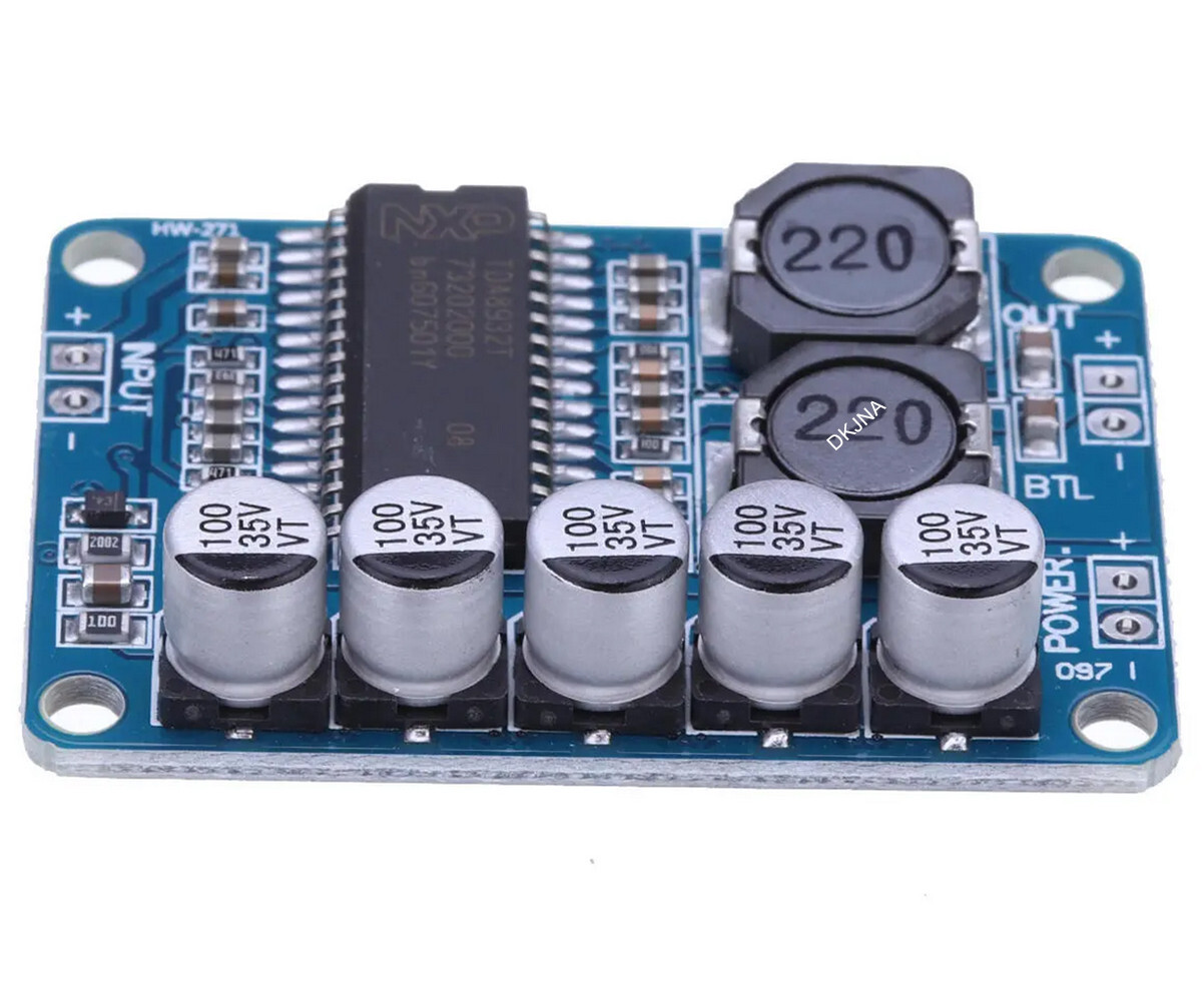 TDA8932 35W Mono Digital Amplifier Board | Class-D Audio Amp Module | Low Power