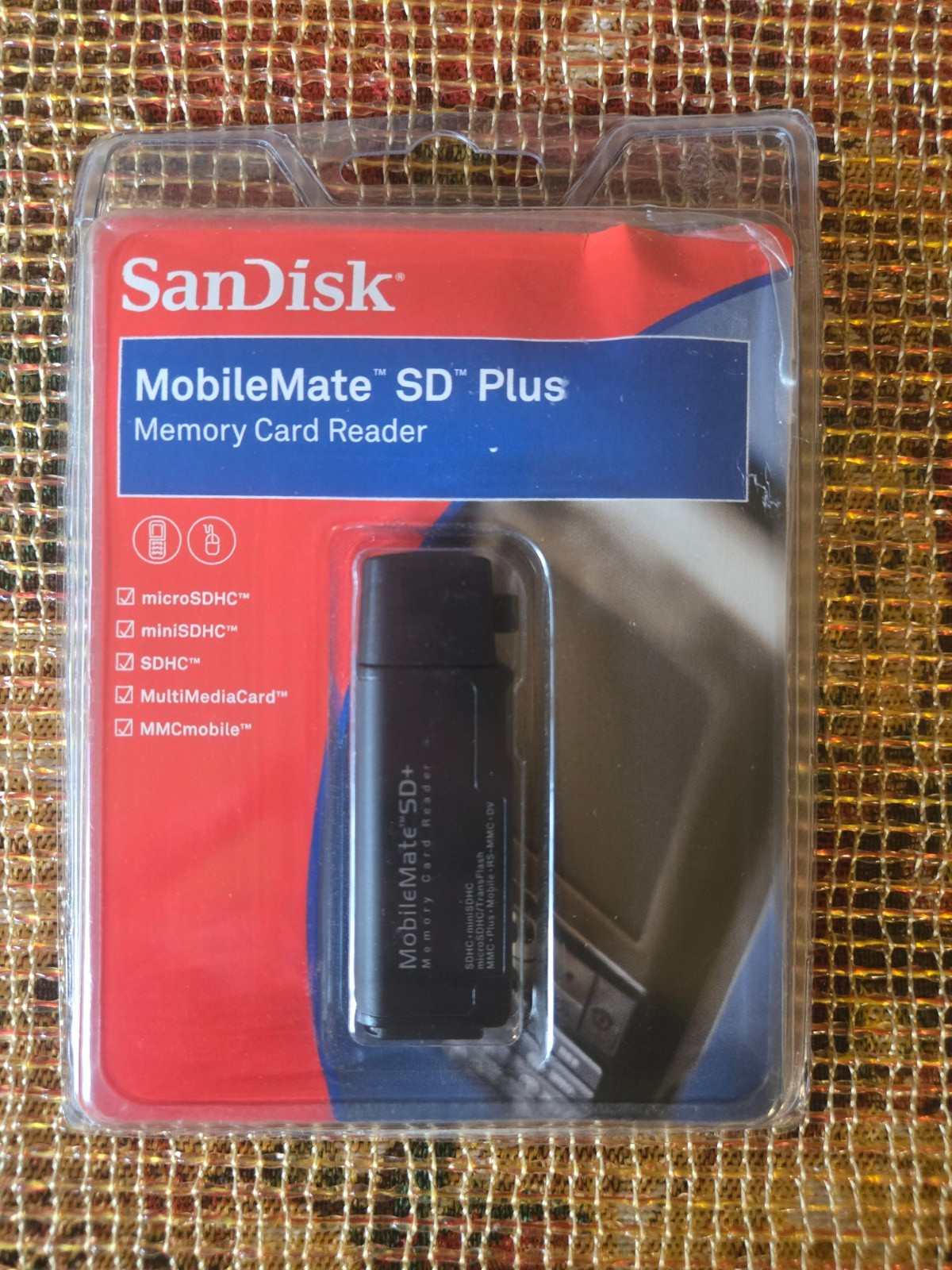 SanDisk MobileMate SD Plus Memory Card Reader (SDDR-104-A11M) NEW