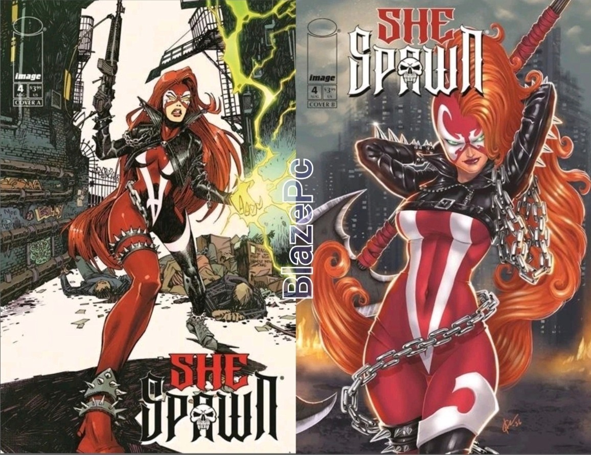 She Spawn #4 Cover A B Variant Set Options Image Comics 2026 Presale 8/5