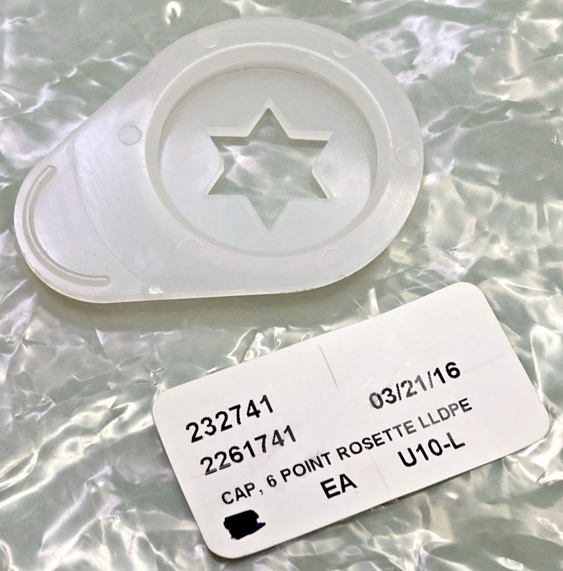 NEW REPLACES STOELTING 232741 CAP 6 POINT ROSETTE