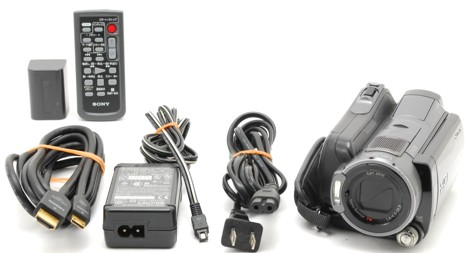 Japanese Only [ Near MINT ] Sony HDR-SR12 Handycam 120GB HDD HiVision From JAPAN