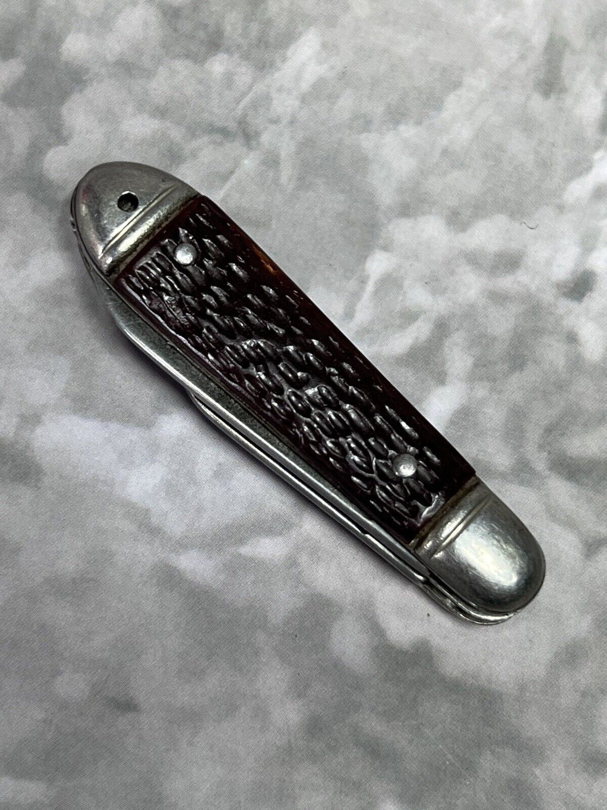 Colonial Vintage Pocket Camping Folding Knife 2 Blade #`1721