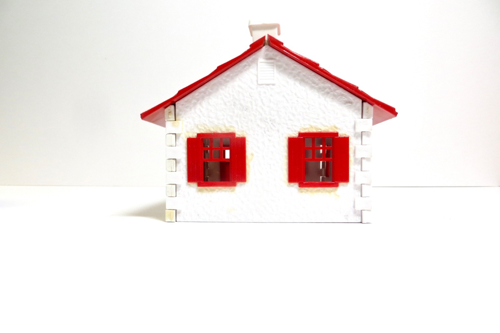 Plasticville Cape Cod House (3) Unbroken Complete