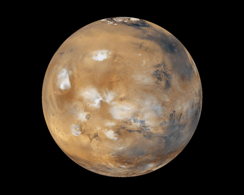 Planet Mars Outer Space Solar System NASA Glossy 11 x 14  Poster Photo Picture