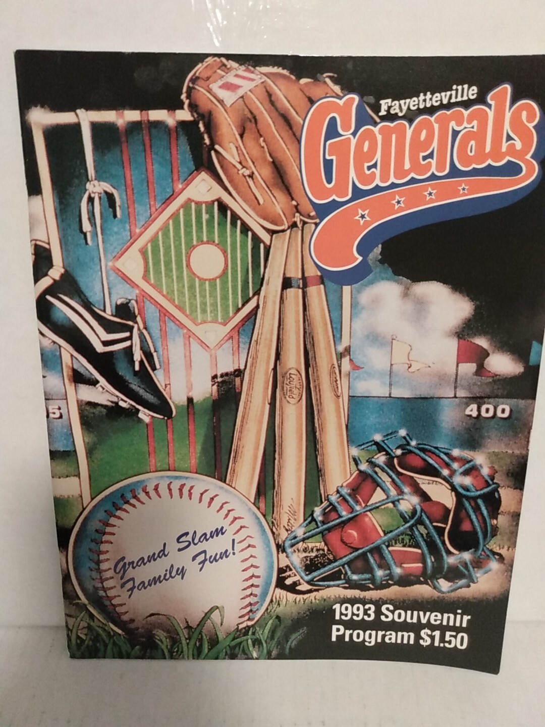 1993 Fayetteville Generals Minor League Baseball Program - Sally League (MINT)