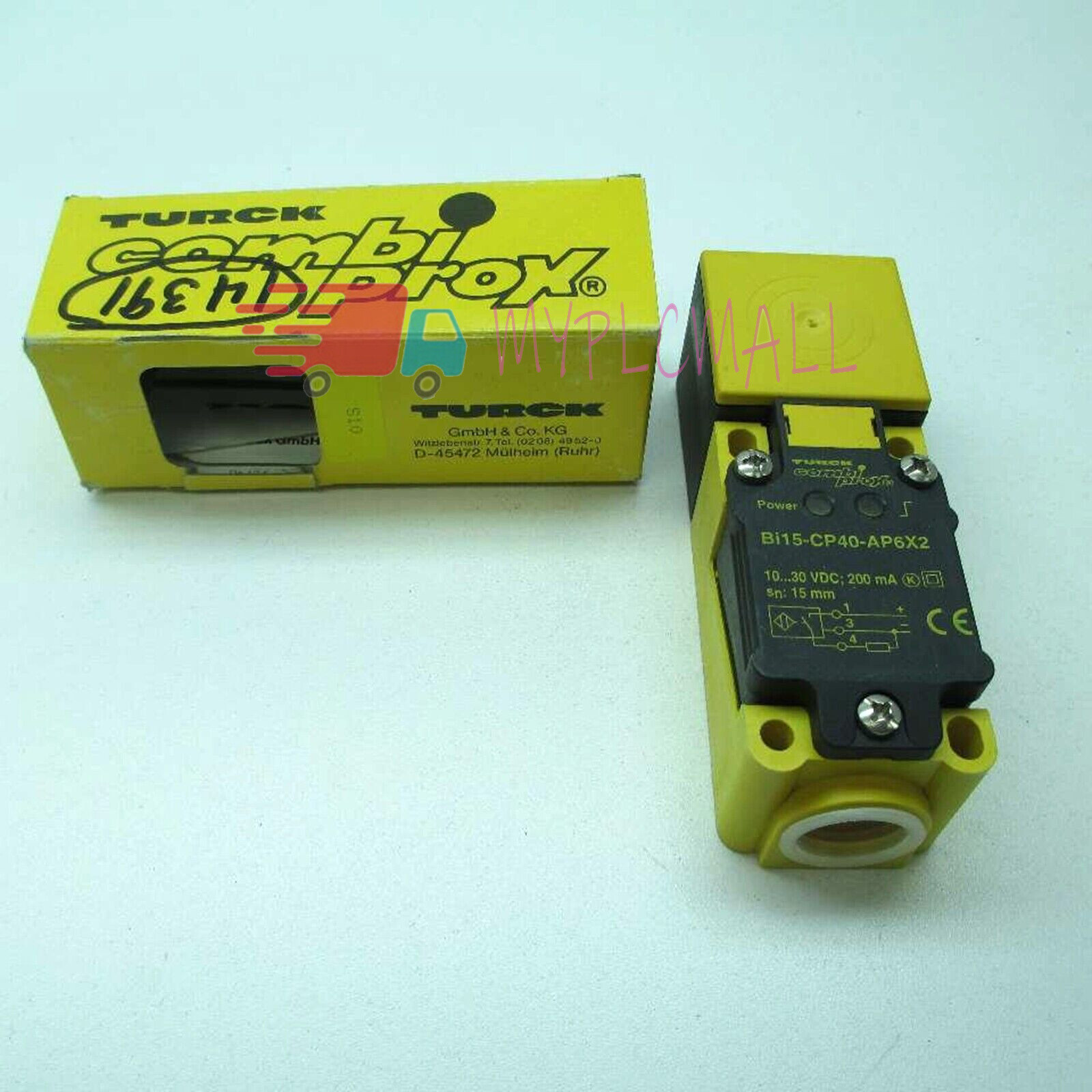 New 1PC Turck BI15-CP40-AP6X2 Inductive Proximity Switch Sensor