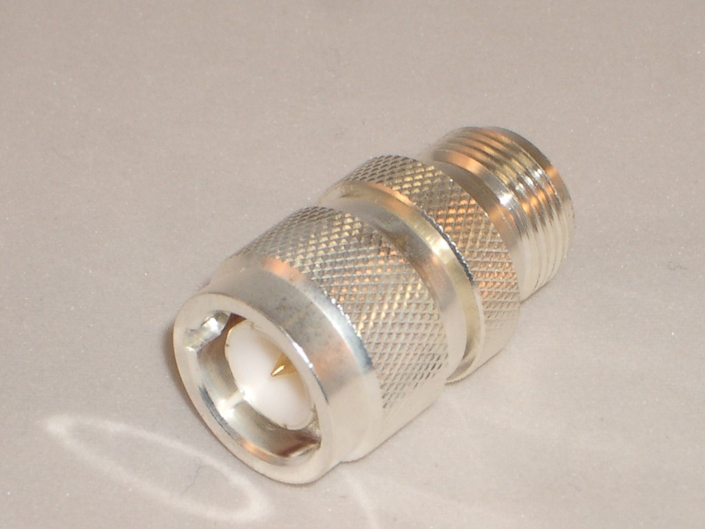 MGS 8301 C MALE PLUG to N FEMALE JACK ADAPTER UG-565 COLLINS R-390 R390