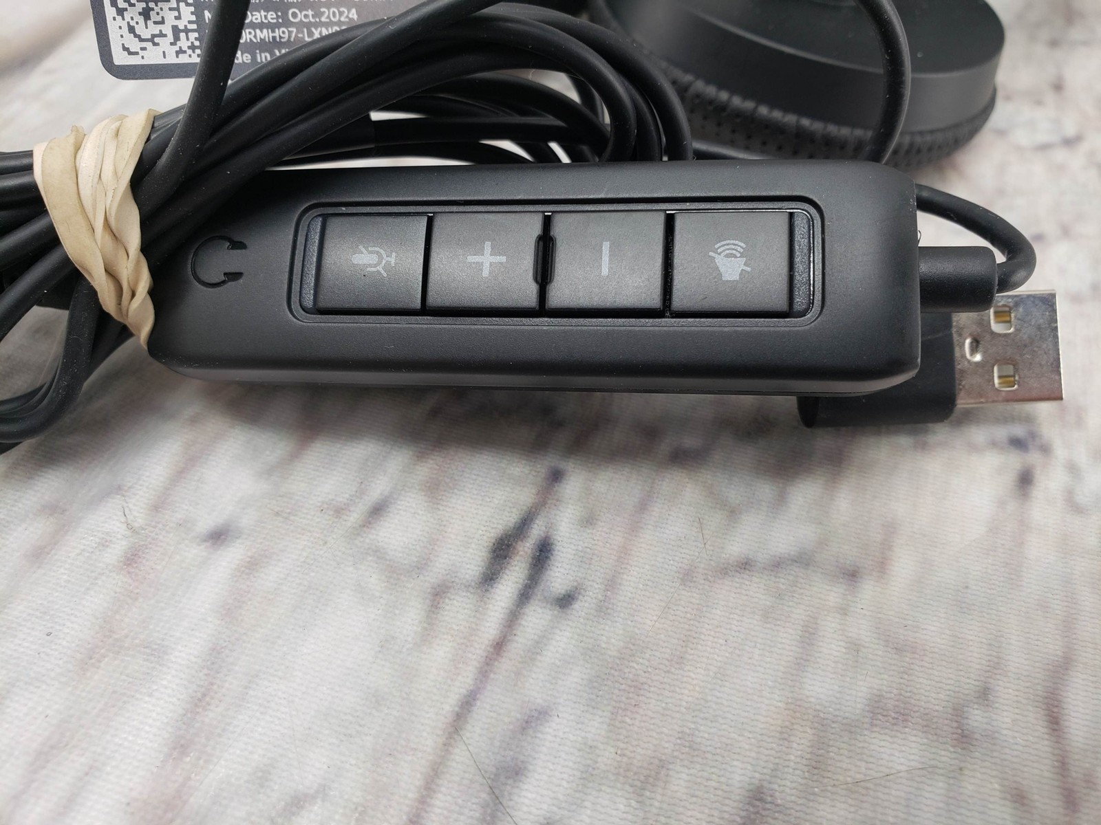 Dell Stereo Headset HS2201 USB RMH97, Used, Great Condition